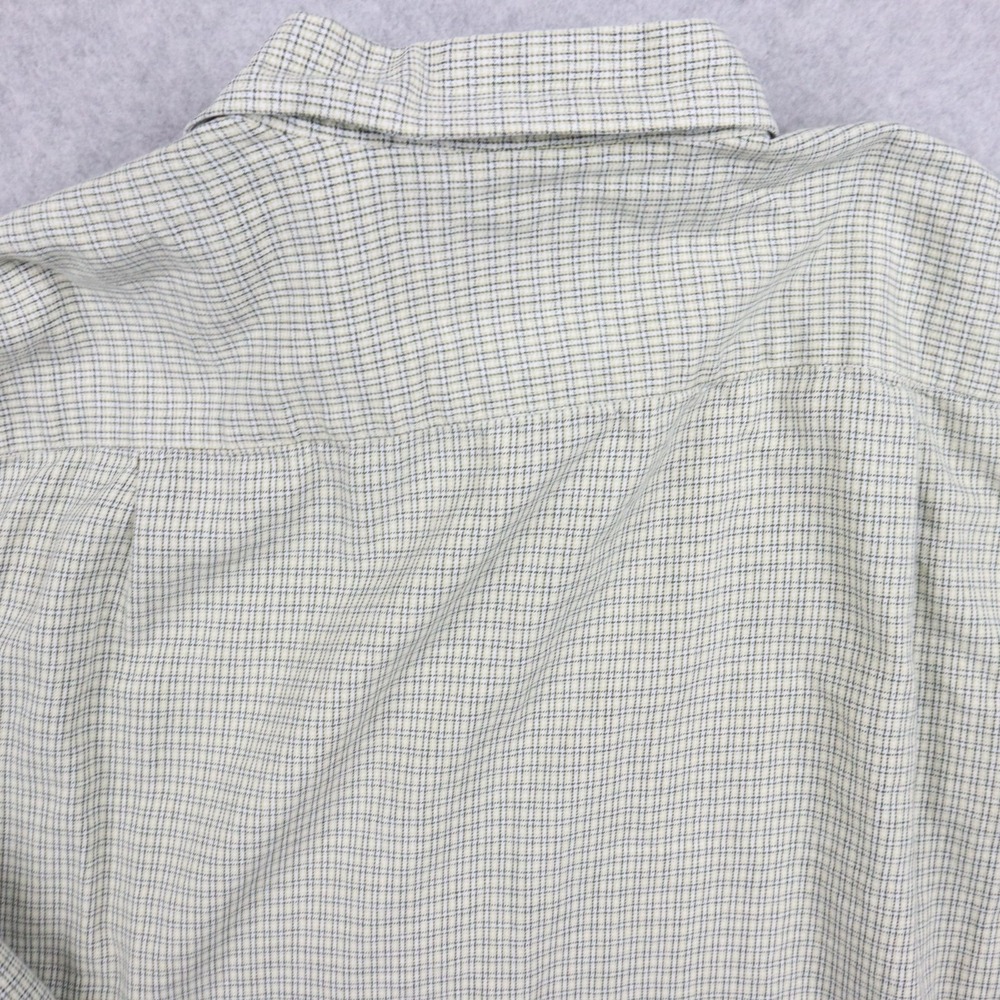 Beretta Shirt Mens Large Outdoor Casual Pocket Button Up Green Plaid Long Sleeve - Picture 10 of 11